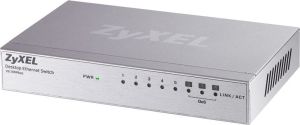 Switch ZyXEL ES-108A 8x10/100Mbps Desktop Switch, zew. zasilacz, QoS 1