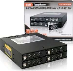 Kieszeń Icy Dock 4x 2.5" SATA HDD/SSD ToughArmor (MB994SK-1B) 8