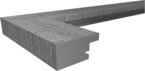 Ramka Walther Home, 20x20, drewniana, czarna (HO220B) 2