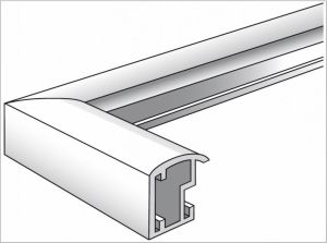 Ramka Walther Trendstyle, 40x50, plastik, złoty (KP050G) 2