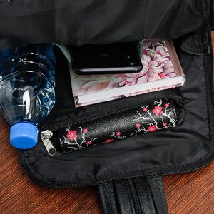 Krateczka czarna- ZGRABNA DAMSKA TOREBKA PLECACZEK SKÓRZANA ORYGINALNA 021 4