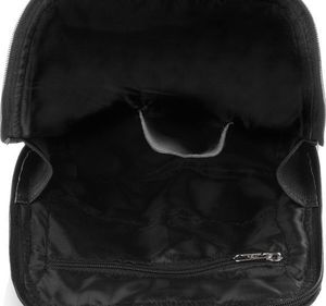 Krateczka czarna- ZGRABNA DAMSKA TOREBKA PLECACZEK SKÓRZANA ORYGINALNA 021 7