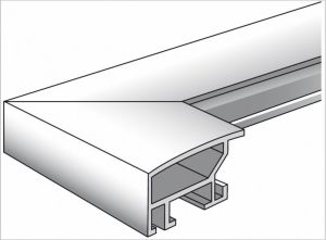 Ramka Walther Aluline, 30x40, czarny (AL040B) 2