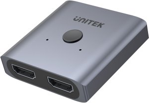 Unitek Dwukierunkowy przełącznik HDMI 2.0 4K 2na1 2