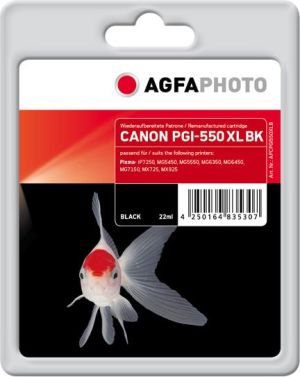 Tusz AgfaPhoto PGI-550 XL BK (black) - APCPGI550XLB 1