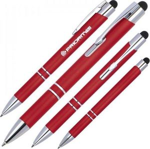 Basic Długopis plastikowy touch pen WORLD uniwersalny 1