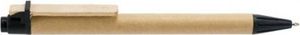 IMPACTO GIFTS Długopis tekturowy z drewnianym klipsem uniwersalny 1