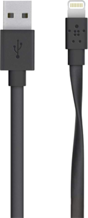 Kabel USB Belkin USB-Lightning, 1.2 m, czarny (F8J148BT04-BLK) 1