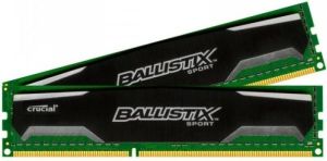 Pamięć Ballistix Ballistix Sport, DDR3, 8 GB, 1600MHz, CL9 (BLS2C4G3D169DS1J) 2