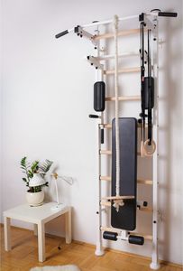 BenchK Drabinka gimnastyczna wielofunkcyjna drążek poręcz (830047) 30