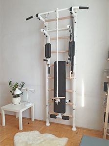 BenchK Drabinka gimnastyczna wielofunkcyjna drążek poręcz (830047) 33