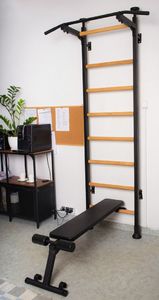 BenchK Wielofunkcyjna drabinka drążek poręcz i ławka (830030) 27