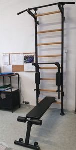 BenchK Wielofunkcyjna drabinka drążek poręcz i ławka (830030) 33