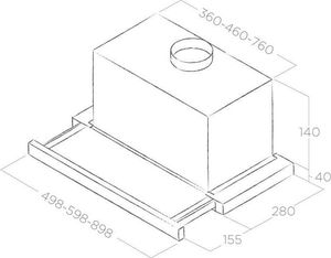 Okap Elica Elite 14 Lux BL/A/60 3