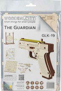 WOODEN CITY Puzzle 3D Pistolet The Guardian GLK-19 1