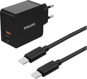Ładowarka Philips DLP2621C/12 1x USB-A 1x USB-C 3 A (DLP2621C/12) 1