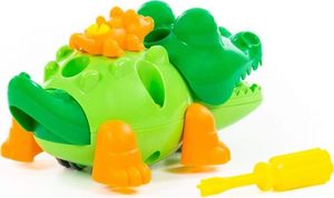 Wader Polesie 84446 Klocki "Krokodyl" 17 elementów w worku 4