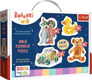 Trefl Puzzle Baby Classic - Urocze Bobaski - Dobranoc, Trefliki na dobranoc 36095 Trefl 1