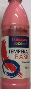 Farba tempera 500 ml HAPPY COLOR różowy 1
