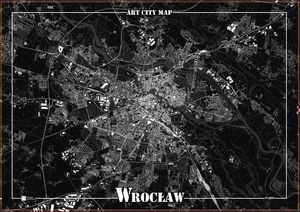 Art-Map Plakat dekoracyjny - Wrocław 1