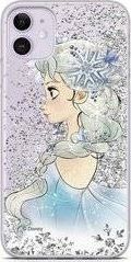 DISNEY ETUI PŁYNNY BROKAT ELSA 010 HUAWEI P30 LITE SREBRNY standard 1