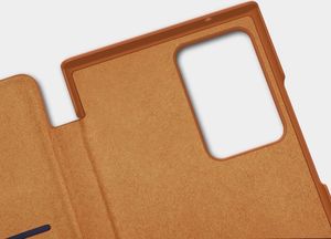 Nillkin NILLKIN QIN SKÓRZANE ETUI SAMSUNG GALAXY NOTE 20 ULTRA BRĄZOWY standard 6