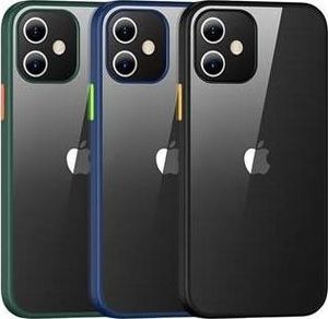 Usams USAMS US-BH626 ETUI PC+TPU IPHONE 12 MINI CIEMNO-NIEBIESKI standard 1