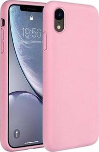 ETUI SILICONE CASE IPHONE XS MAX RÓZOWY standard 1