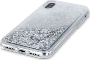 CASE ETUI LIQUID GLITTER TPU HUAWEI Y6P SREBRNY standard 2