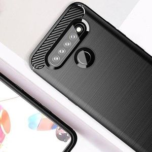 CASE ETUI CARBON LUX CZARNE LG K51S standard 3