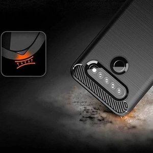 CASE ETUI CARBON LUX CZARNE LG K51S standard 4