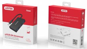 HUB USB Unitek 4x USB-A 3.1 Gen2 (H1301A) 3