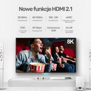 Kabel Unitek HDMI - HDMI 3m srebrny (C139W) 3