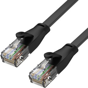 Unitek Kabel sieciowy płaski UTP Ethernet Cat.6 2m (C1810GBK) 2