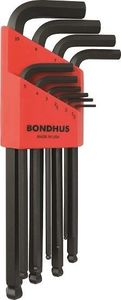 Bondhus Zestaw imbusów 1,5-10 BONDHUS - długie z kulką (10 cz.) 1