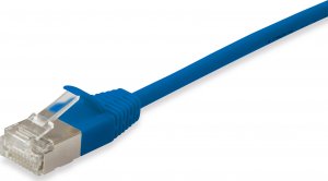 Equip Equip Patchkabel Cat6A S/FTP 2xRJ45 0.25m blau (SSTP) Slim 1