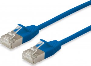 Equip Equip Patchkabel Cat6A S/FTP 2xRJ45 2.00m blau (SSTP) Slim 2