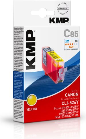 Tusz KMP C85 Tusz żółty do Canon CLI-526 Y (1515,0009) 1