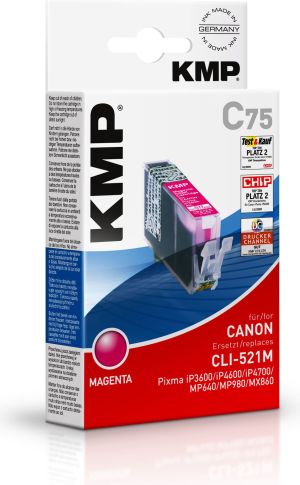 Tusz KMP C75 Tusz magenta do Canon CLI-521 M (1510,0006) 1