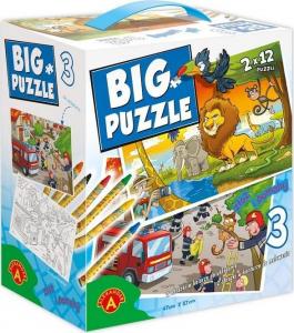 Alexander Big Puzzle 3 Zwierzęta afrykańskie i Straż ALEX 1