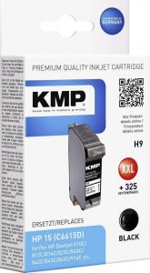 Tusz KMP KMP H9 ink cartridge black compatible with HP C 6615 D - 0993,4151 1