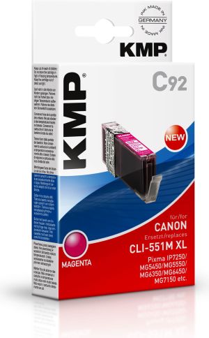 Tusz KMP C92 Tusz magenta do Canon CLI-551 M XL (1519,0006) 1