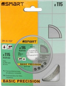 Smart tarcza diamentowa basic precision 115mm SM-10-115P 2
