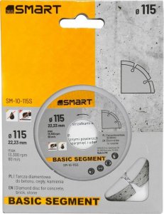 Smart tarcza diamentowa basic segment 115mm SM-10-115S 2