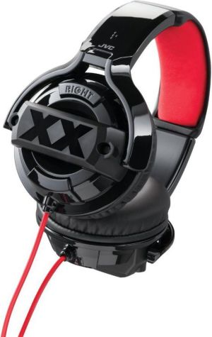 Słuchawki JVC Xtreme Xplosives HA-M 55X, czarno-czerwone (HAM55XE) 3