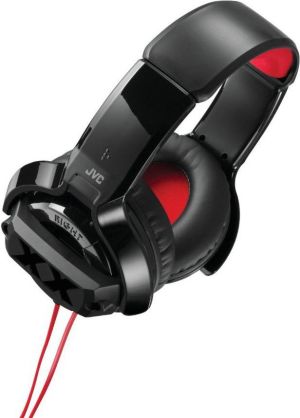 Słuchawki JVC Xtreme Xplosives HA-M 55X, czarno-czerwone (HAM55XE) 4