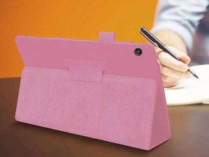 Etui na tablet Alogy Etui Alogy stojak do Huawei MediaPad T5 10.1 Różowe + Szkło Alogy uniwersalny 6