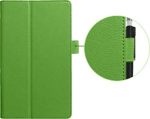 Etui na tablet Alogy Etui obudowa Alogy stojak do Huawei MediaPad T5 10.1 Zielone + Szkło Alogy uniwersalny 3