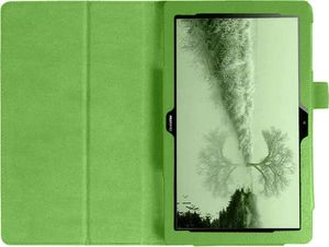 Etui na tablet Alogy Etui obudowa Alogy stojak do Huawei MediaPad T5 10.1 Zielone + Szkło Alogy uniwersalny 4