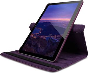 Etui na tablet Alogy Etui obrotowe Alogy 360 do Huawei MediaPad T5 10.1 Fioletowe + Szkło Alogy uniwersalny 5